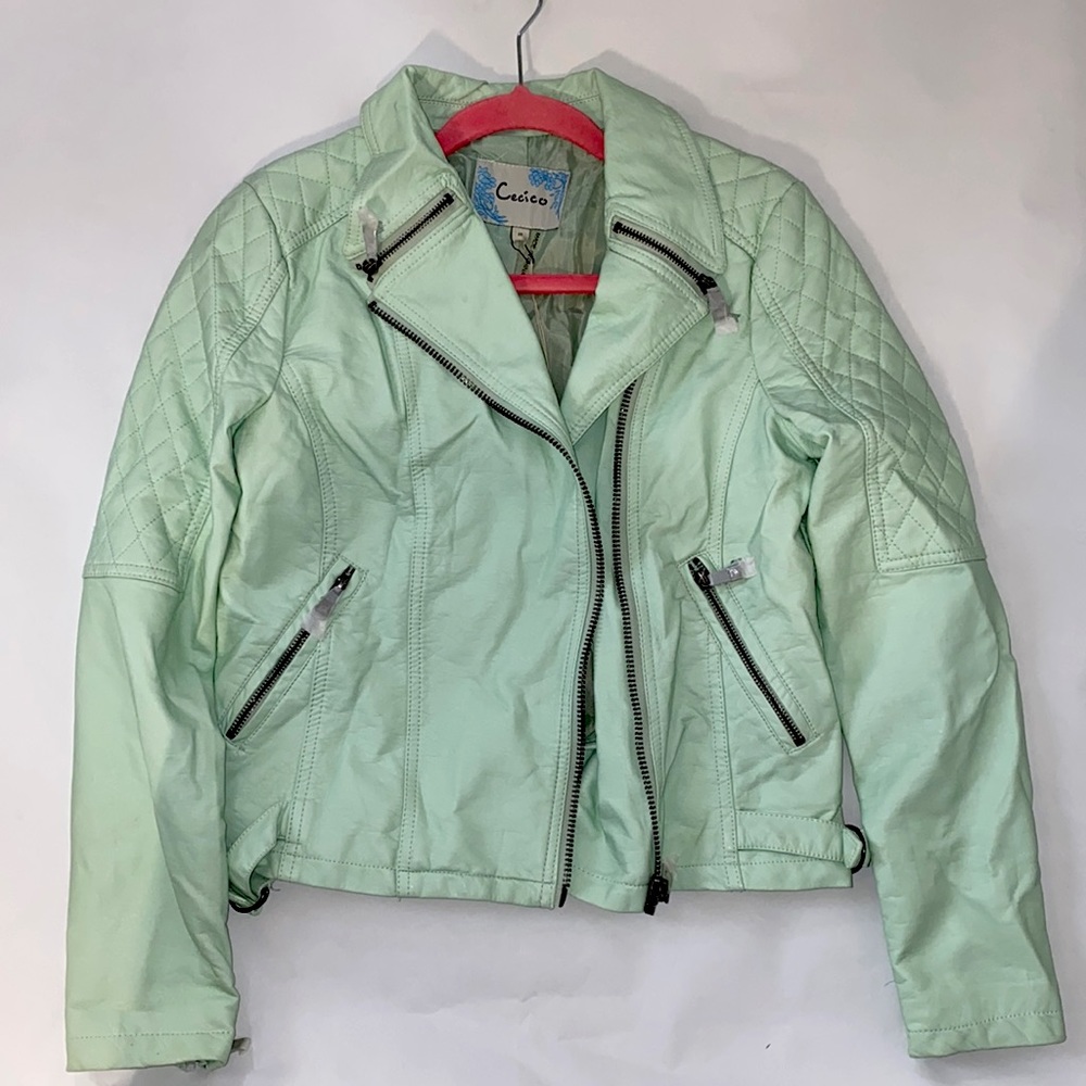 Brand new S leather jacket. Bought from Nordstrom Rack!
